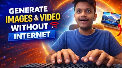 Generate Images and Videos without Internet | @The_TechRex